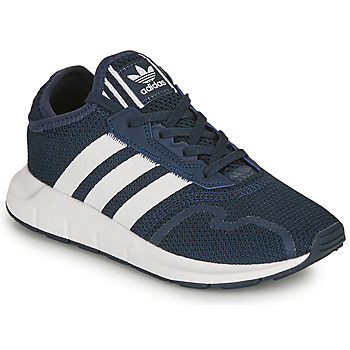 鞋子 儿童 球鞋基本款 Adidas Originals 阿迪达斯三叶草 SWIFT RUN X C 海蓝色