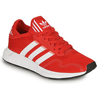 鞋子 儿童 球鞋基本款 Adidas Originals 阿迪达斯三叶草 SWIFT RUN X J 红色