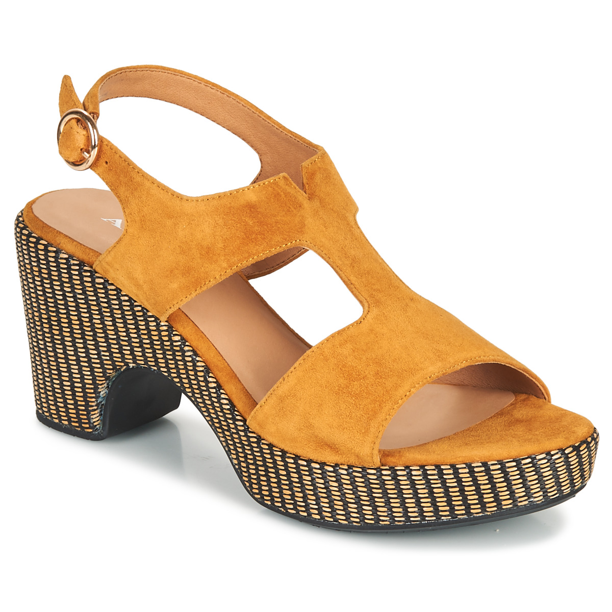 鞋子 女士 凉鞋 Adige ROMA V7 UNER SAFRAN 棕色