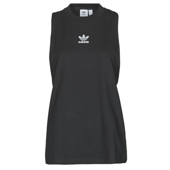 衣服 女士 无领短袖套衫/无袖T恤 Adidas Originals 阿迪达斯三叶草 TANK 黑色