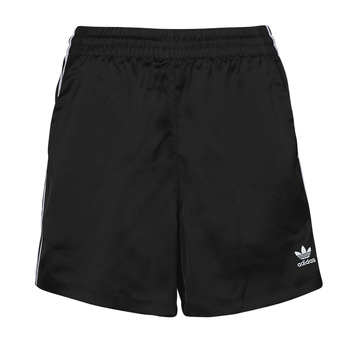 衣服 女士 短裤&百慕大短裤 Adidas Originals 阿迪达斯三叶草 SATIN SHORTS 黑色