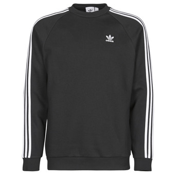 衣服 男士 卫衣 Adidas Originals 阿迪达斯三叶草 3-STRIPES CREW 黑色