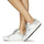 鞋子 女士 球鞋基本款 Meline KUC256 白色 / 银色 / 斑马纹