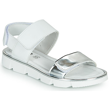 鞋子 女孩 凉鞋 Primigi ANNA 白色 / 银灰色
