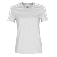 衣服 女士 短袖体恤 adidas Performance 阿迪达斯运动训练 W 3S T 灰色