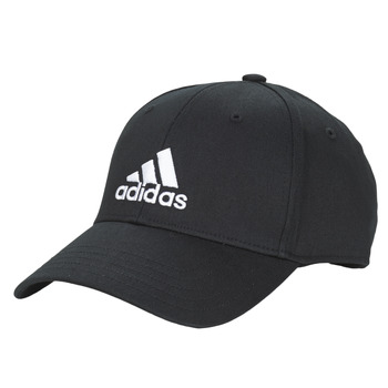纺织配件 鸭舌帽 adidas Performance 阿迪达斯运动训练 BBALL CAP COT 黑色