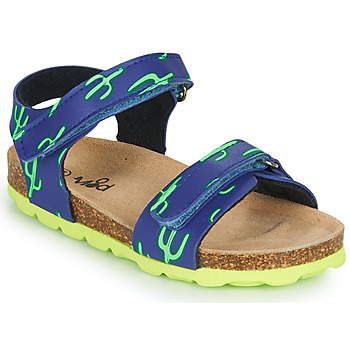 鞋子 男孩 凉鞋 Mod'8 KOURTIS 蓝色 / 绿色