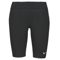 衣服 女士 紧身裤 Nike 耐克 NSESSNTL MR BIKER SHORT 黑色 / 白色