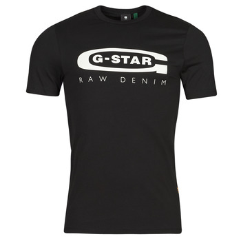 衣服 男士 短袖体恤 G-Star Raw GRAPHIC 4 SLIM 黑色
