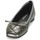 鞋子 女士 平底鞋 JB Martin PASSION Nappa / 金属银 / 煤黑色