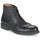 鞋子 男士 短筒靴 Pellet ROLAND 小牛皮 / 黑色 / Textile / 黑色