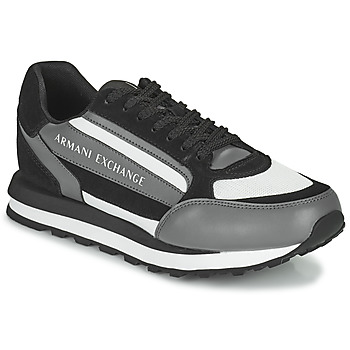 鞋子 男士 球鞋基本款 EMPORIO ARMANI EAX SAMIRA 黑色 / 灰色 / 白色