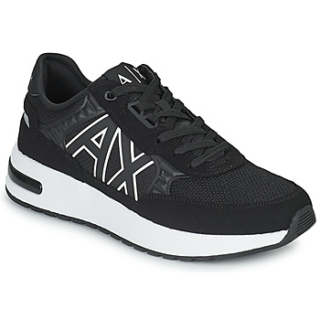 鞋子 男士 球鞋基本款 EMPORIO ARMANI EAX MALIKA 黑色 / 白色