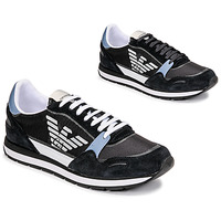 鞋子 男士 球鞋基本款 Emporio Armani ANIMA 黑色 / 蓝色 / 波尔多红
