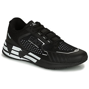 鞋子 球鞋基本款 EA7 EMPORIO ARMANI NEW RUNNING V4 黑色 / 白色