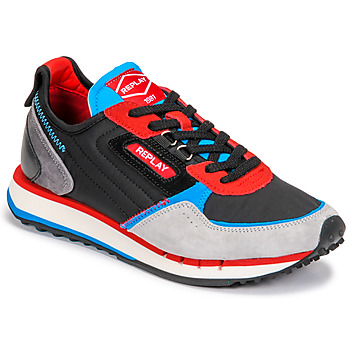 鞋子 男士 球鞋基本款 Replay DRUM WAVE M21 黑色 / 蓝色 / 红色