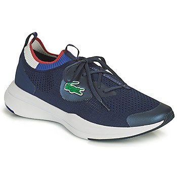 鞋子 男士 球鞋基本款 Lacoste RUN SPIN KNIT 0121 1 SMA 海蓝色