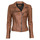 衣服 女士 皮夹克/ 人造皮革夹克 Oakwood CLIPS 6 棕色