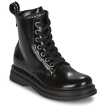 鞋子 女孩 短筒靴 Tommy Hilfiger T4A5-32009-0776999 海蓝色