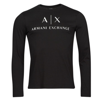 衣服 男士 长袖T恤 EMPORIO ARMANI EAX 8NZTCH 黑色
