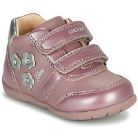 鞋子 女孩 球鞋基本款 Geox 健乐士 ELTHAN 玫瑰色