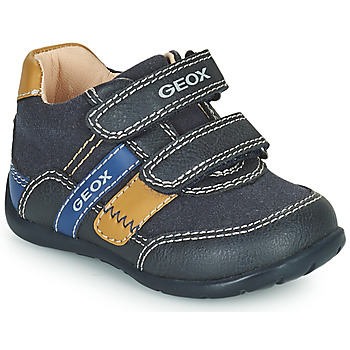 鞋子 男孩 球鞋基本款 Geox 健乐士 ELTHAN 海蓝色