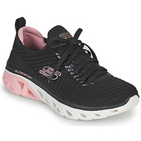 鞋子 女士 球鞋基本款 Skechers 斯凯奇 GLIDE-STEP SPORT 黑色 / 玫瑰色