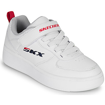 鞋子 儿童 球鞋基本款 Skechers 斯凯奇 SPORT COURT 92 白色