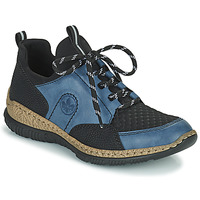 鞋子 女士 球鞋基本款 Rieker 瑞克尔 MEDONNA 蓝色 / 黑色