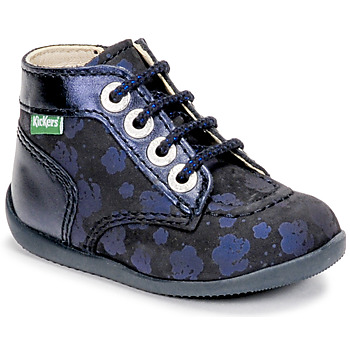鞋子 女孩 短筒靴 Kickers BONZIP-2 海蓝色