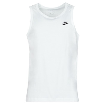 衣服 男士 无领短袖套衫/无袖T恤 Nike 耐克 NIKE SPORTSWEAR 白色 / 黑色