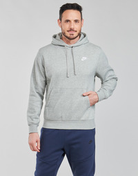 衣服 男士 卫衣 Nike 耐克 NIKE SPORTSWEAR CLUB FLEECE 灰色 / 白色
