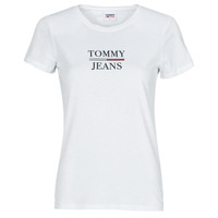 衣服 女士 短袖体恤 Tommy Jeans TJW SKINNY ESSENTIAL TOMMY T SS 白色