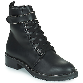 鞋子 女士 短筒靴 The Divine Factory LH2247B 黑色