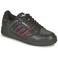 鞋子 球鞋基本款 Adidas Originals 阿迪达斯三叶草 CONTINENTAL 80 STRI 黑色 / 蓝色 / 红色