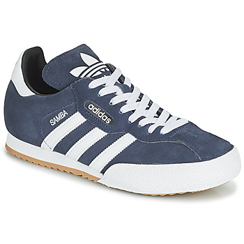 鞋子 球鞋基本款 Adidas Originals 阿迪达斯三叶草 SUPER SUEDE 海蓝色 / 蓝色