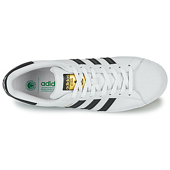 Adidas Originals 阿迪达斯三叶草 SUPERSTAR VEGAN 白色 / 黑色