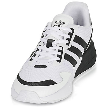 Adidas Originals 阿迪达斯三叶草 ZX 1K BOOST 白色 / 黑色
