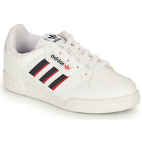 鞋子 儿童 球鞋基本款 Adidas Originals 阿迪达斯三叶草 CONTINENTAL 80 STRI C 白色 / 蓝色