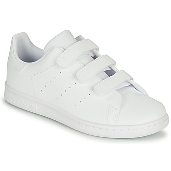 鞋子 儿童 球鞋基本款 Adidas Originals 阿迪达斯三叶草 STAN SMITH CF C 白色