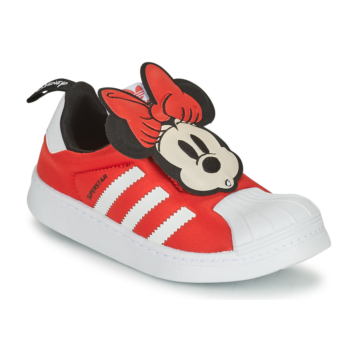鞋子 女孩 球鞋基本款 Adidas Originals 阿迪达斯三叶草 SUPERSTAR 360 C 红色 / Minnie