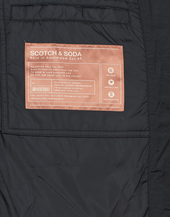 Scotch & Soda WATER-REPELLENT SHIRT 黑色
