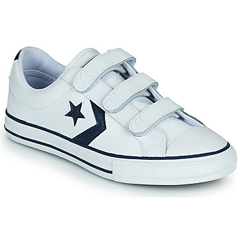 鞋子 儿童 球鞋基本款 Converse 匡威 STAR PLAYER 3V BACK TO SCHOOL OX 白色 / 蓝色