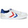 鞋子 球鞋基本款 Hummel TEN STAR LOW CANVAS 白色 / 红色 / 蓝色