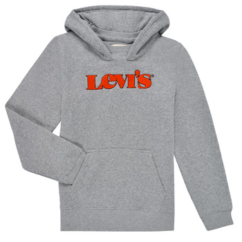 衣服 男孩 卫衣 Levi's 李维斯 GRAPHIC PULLOVER HOODIE 灰色