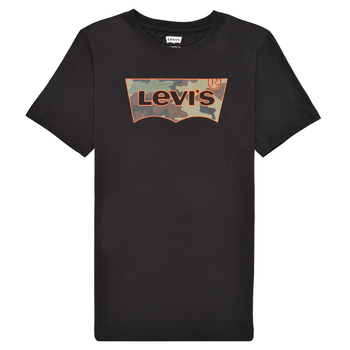 衣服 男孩 短袖体恤 Levi's 李维斯 SHORT SLV GRAPHIC TEE SHIRT 黑色