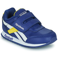 鞋子 儿童 球鞋基本款 Reebok Classic REEBOK ROYAL CLJOG 2  KC 蓝色 / 黄色 / 白色