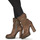 鞋子 女士 短靴 Airstep / A.S.98 BLOC ZIP 棕色