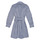 衣服 女孩 短裙 Polo Ralph Lauren LIVIA 海蓝色 / 白色