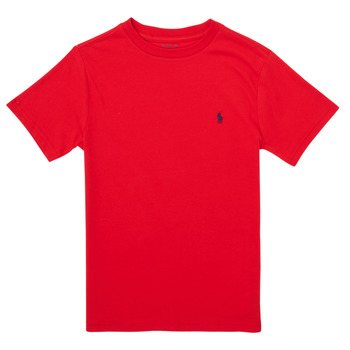 衣服 男孩 短袖体恤 Polo Ralph Lauren FOLLIA 红色